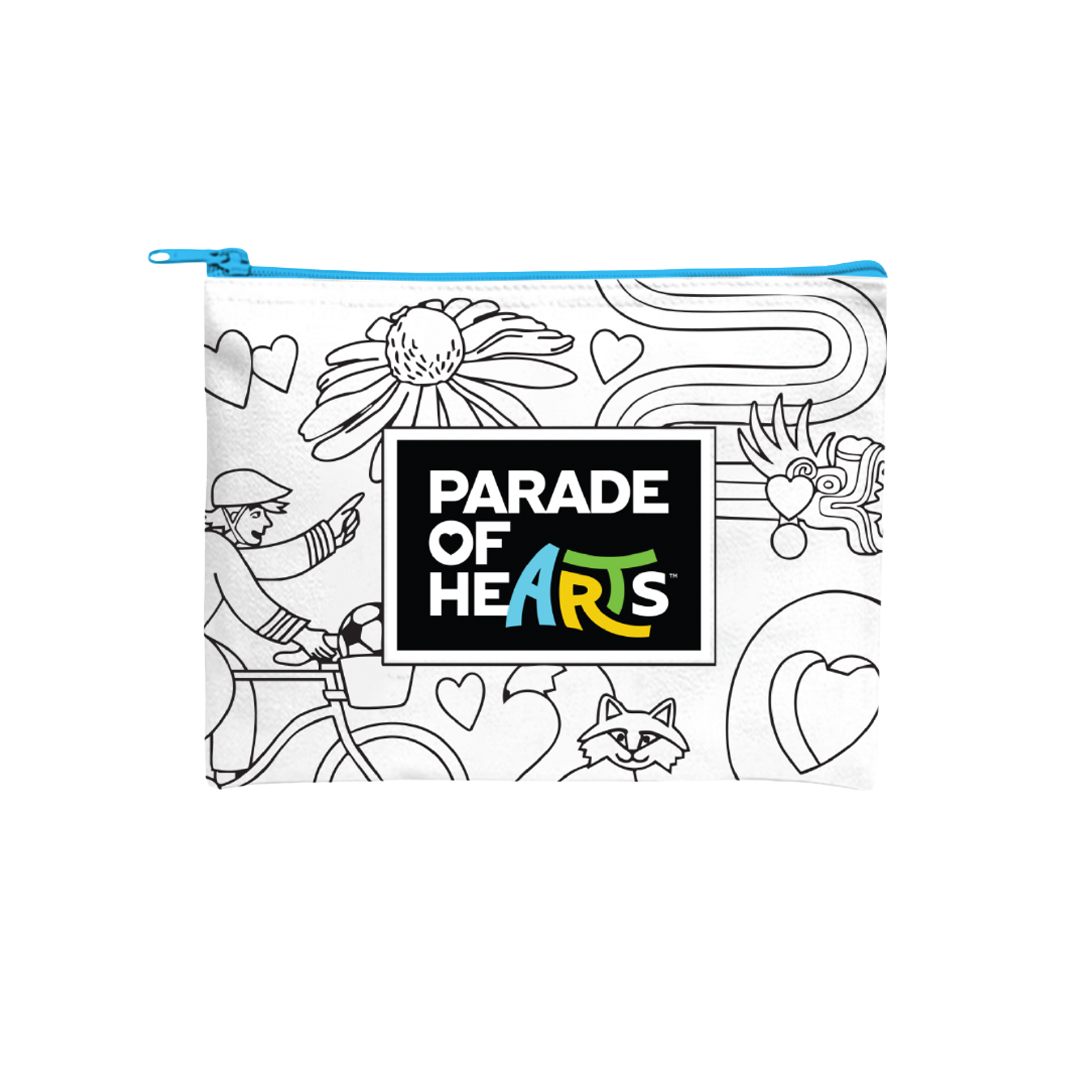 Color & Carry - Zippered Pouch