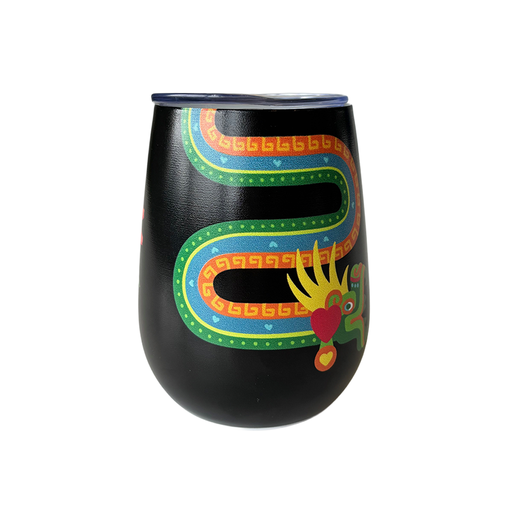 Vacuum Insulated Stainless Steel Wine Goblet 10 oz